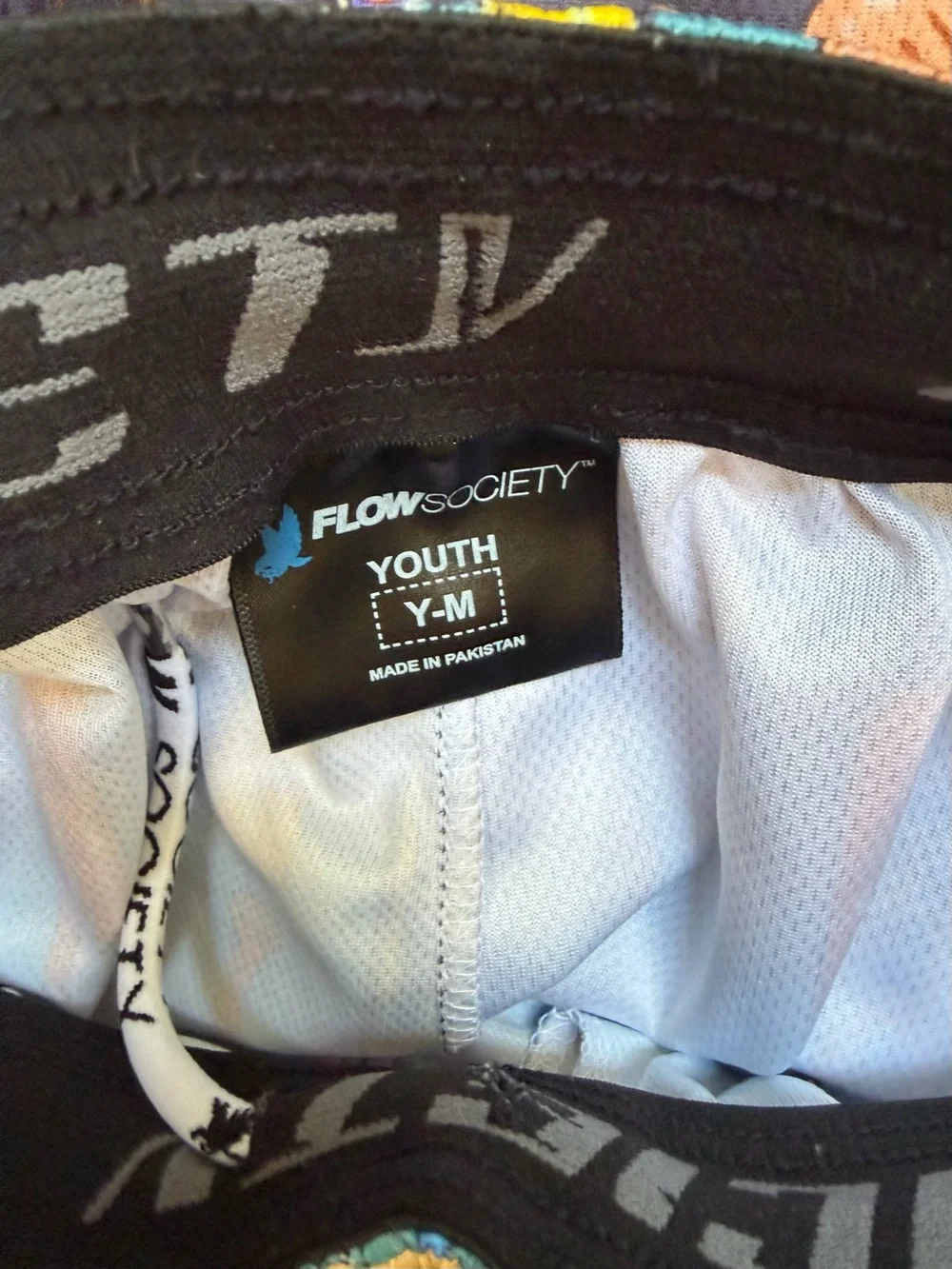 Flow Society Baseball Bat Print Shorts